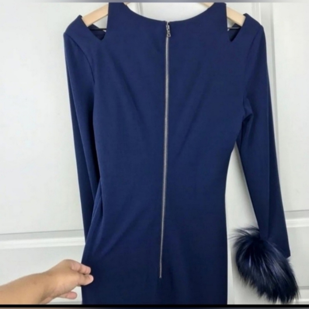 Alice + Olivia Tabitha Genuine Fox Fur Cuffs Size 2 $598 - Picture 13 of 16